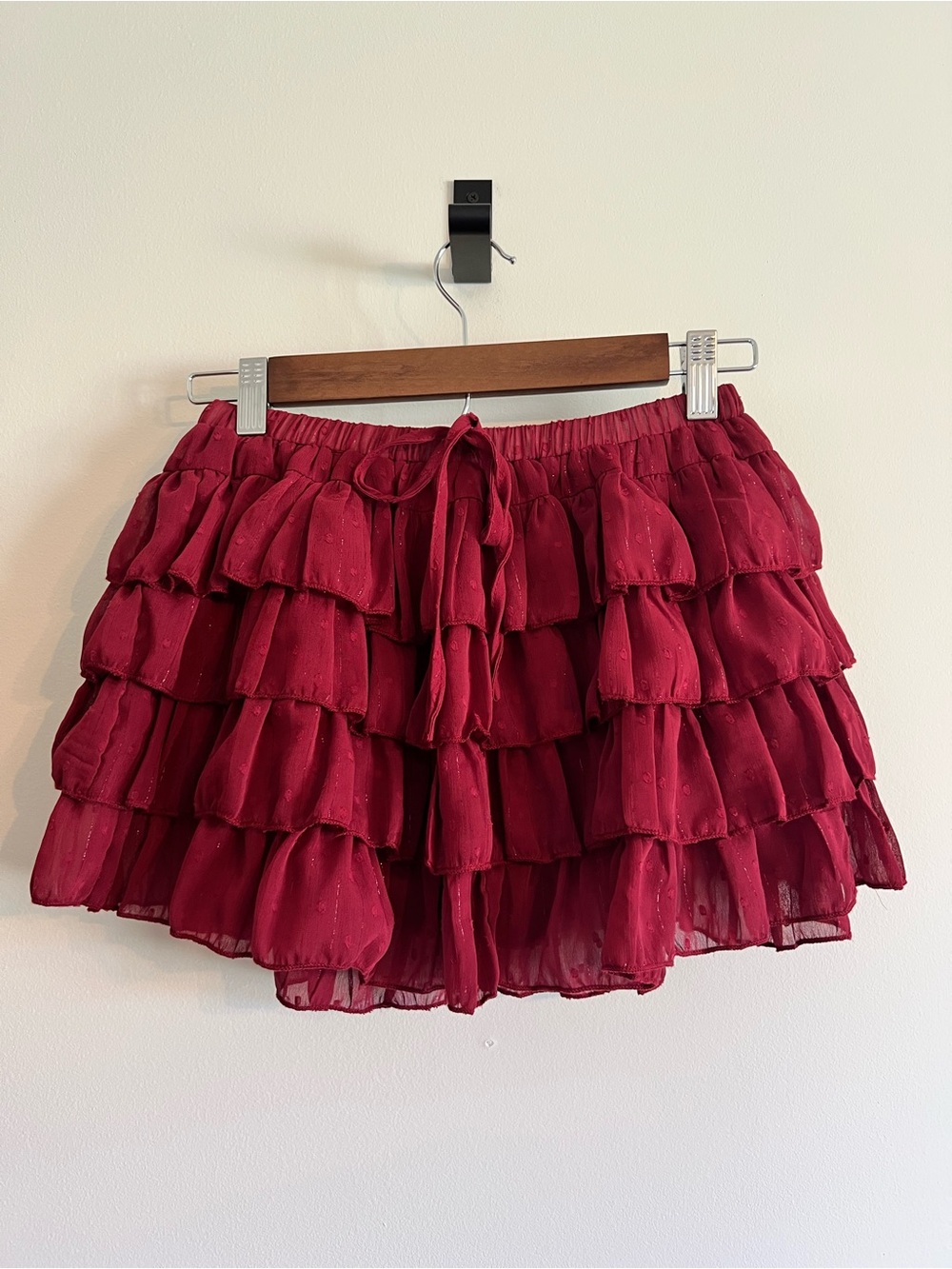 Altar'd State Tiered Ruffle Skirt - Picture 2 of 6